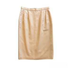 Pendleton 100% wool camel tan colored skirt size 6